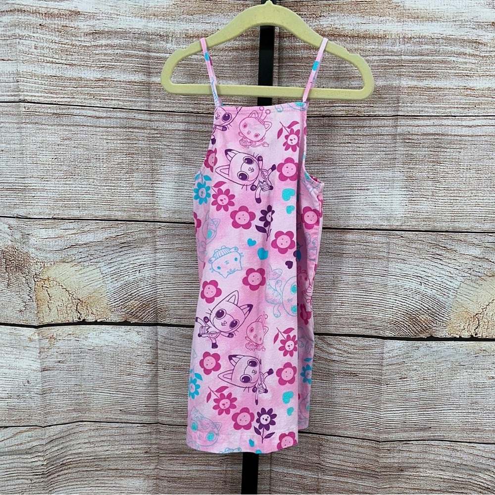 Gabby's Dollhouse Pink and Blue Toddler Dress Size 4T